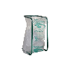 Portasacco grande volume 400 L - versione senza ruote