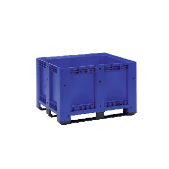 Caja palet 610 L con 3 patines-Leer más