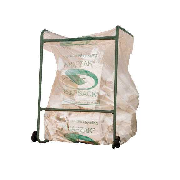 Support sac grand volume 1000 L avec roues-Lire la description