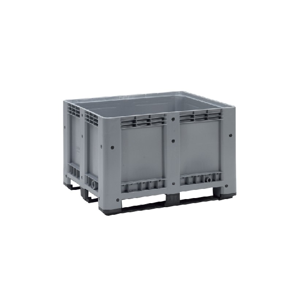 Palettenbox 610 L mit 3 Kufen Palettenbox 610 L mit 3 Kufen-Beschreibung lesen