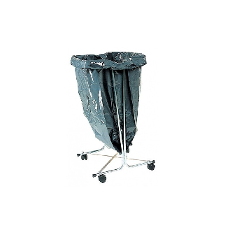 Support sac fixe grand volume 1000 L sur roues-Lire la description