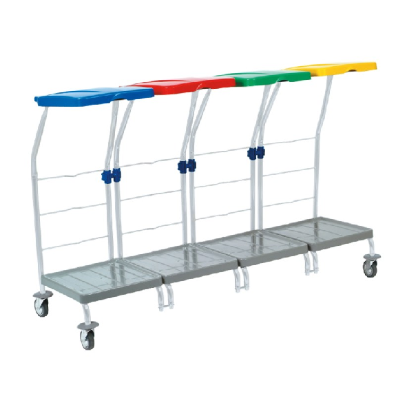 4 Flow Bags stehen auf Rollen 4 Flow Bags stehen auf Rollen-Beschreibung lesen