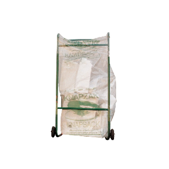 Soporte para bolsas de gran volumen 400 L - versión con ruedas-Leer más