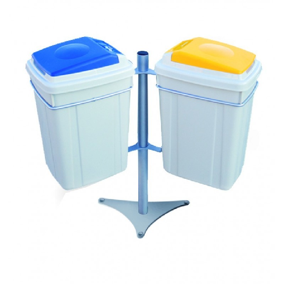 Eco-Deckel-Beutelhalter 2 Durchläufe 42 L Eco-Deckel-Beutelhalter 2 Durchläufe 42 L-Beschreibung lesen