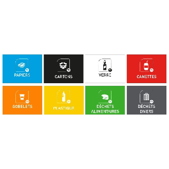 Sticker rectangulaire A4-Lire la description