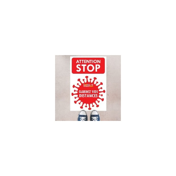 VORSICHT STOP (400 x 600 mm) (x5) VORSICHT STOP (400 x 600 mm) (x5)-Beschreibung lesen