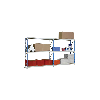 Epsivol-Regal – 2000 x 1000 x 2500 – zusätzliche Ebene Epsivol-Regal – 2000 x 1000 x 2500 – zusätzliche Ebene