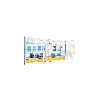 Rayonnage semi-lourd avec rétention 300 L Rayonnage semi-lourd avec rétention 300 L