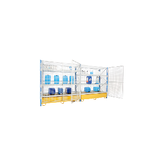 Regal mit sicherer halbschwerer Halterung 300 L – Zusatzelement-Beschreibung lesen