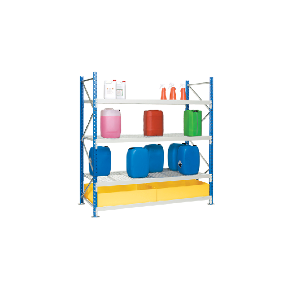 Scaffalatura con ritenzione semipesante 375 L - elemento aggiuntivo-Leggi tutto