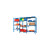 Estantería Fliplus - estantería de chapa - 1250 x 1000 x 2000 - siguiente elemento