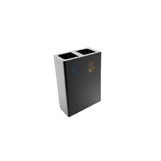 Collettore selezione 2 flussi 60 L-Leggi tutto