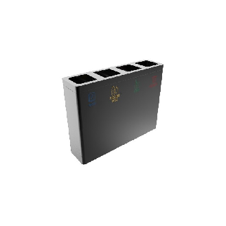 Collettore selezione 4 flussi 60 L-Leggi tutto