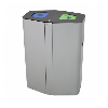 Collecteur Munich couvercle trappe 2 flux de 50 L bac intérieur Collecteur Munich couvercle trappe 2 flux de 50 L bac intérieur
