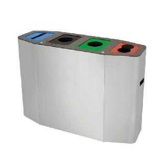 Collecteur Munich 4 flux 2*50 + 2*60L support sac-Lire la description