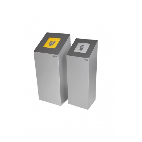 Collecteur de déchets 60 L avec fermeture automatique-Lire la description