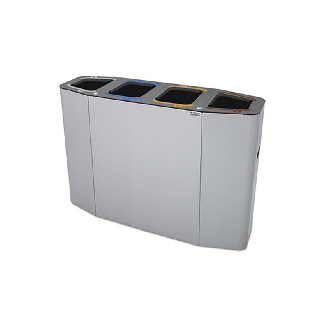 Collecteur Munich Open Top 4 flux de 50 L support sac-Lire la description