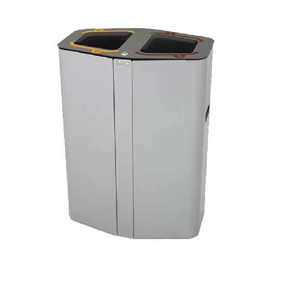 Colector Munich Open Top 2 caudales de 50 L soporte saco-Leer más