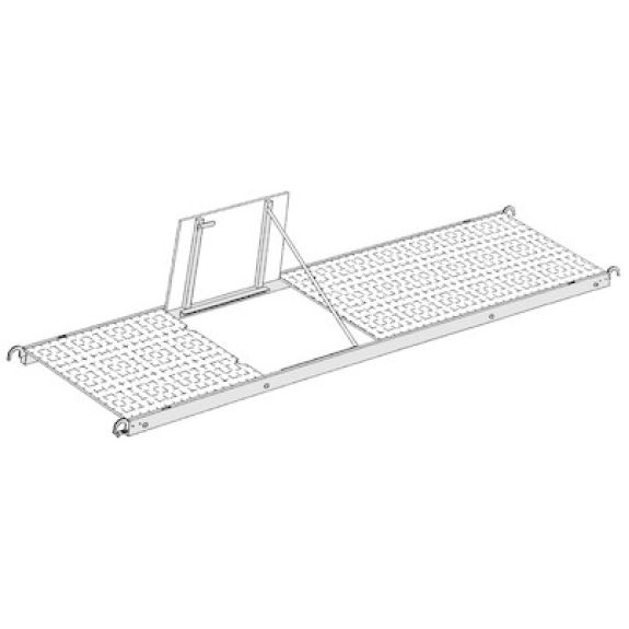ECHAFAUDAGE FACADIER DE 310M2 DUO 45 AVEC GARDE CORPS DE SECURITE-Lire la description