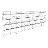 ECHAFAUDAGE FACADIER DE 310M2 DUO 45 AVEC GARDE CORPS DE SECURITE