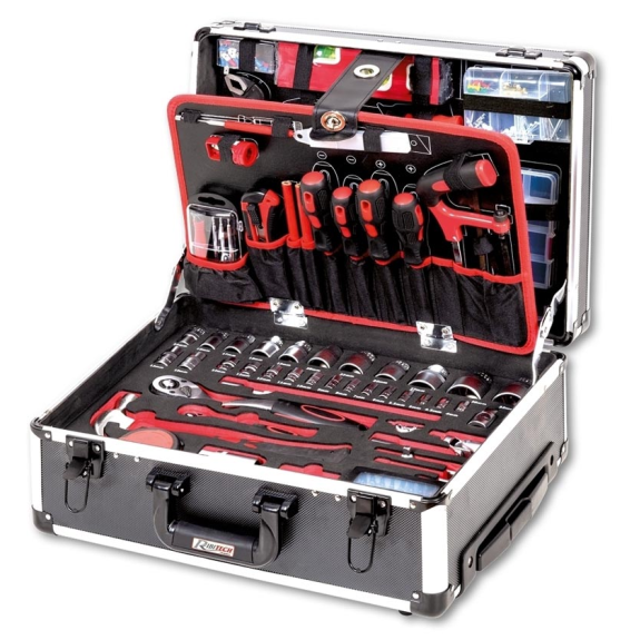 Malette trolley d outillage 356 pieces, PRKOUT356VAR-Lire la description