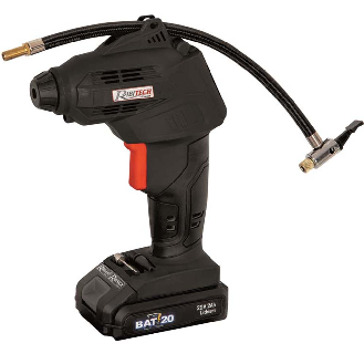 Compresseur r-bat20 batterie 20 Volts 2amp avec embouts, PRBAT20-COMP-Lire la description