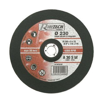 Disque a Tronconner Acier 230x3,2x22,2, PRDATA230-Lire la description
