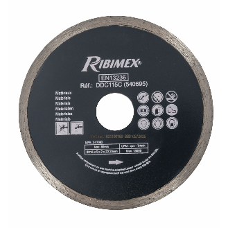Disque Diamante Continu 115/C, DDC115C-Lire la description