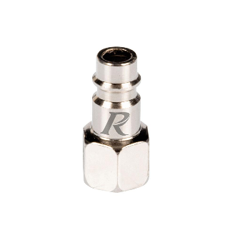 Insert rapide air 1/4 femelle forme D en lot de 2, PRACR200-B-Lire la description