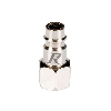 Insert rapide air 1/4 femelle forme D en lot de 2, PRACR200-B