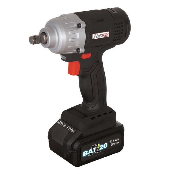 Cle a choc r-bat20 sur batterie 20 Volts 4 amperes avec chargeur rapide, PRBAT20-CC4-Lire la description