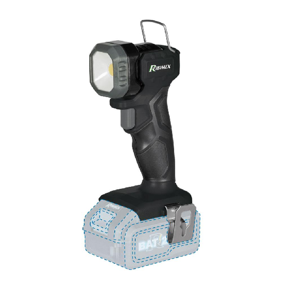 Lampe torche R-Bat20 a batterie, sans chargeur ni batterie, PRBAT20-TORZSB-Lire la description