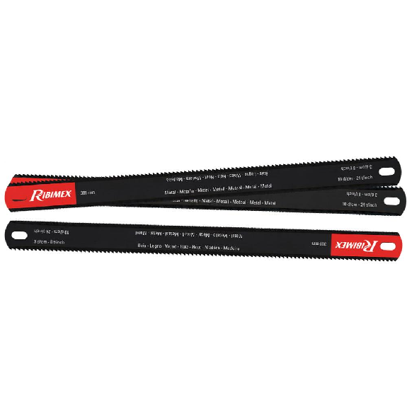 Lot de 3 lames bois et metal pour scie 30 cm, PRSCM30DBLX3-Lire la description