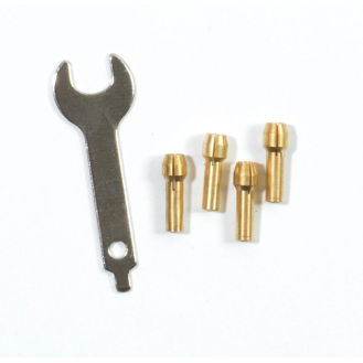 Lot 4 mandrins+ cle pour PROMKIT301, PROMADA-Lire la description