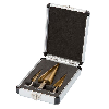 Lot de 3 Fraises etagees coniques HSS, PRFEX3-VB