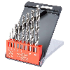 Lots de 8 forets metal en acier HSS M2, PRFE8HSSM2-V
