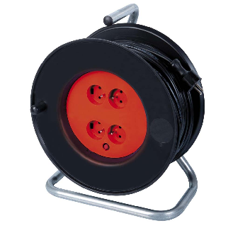 Enrouleur de Cable electrique 4 prises 40 M 3100 W, PREEB40315-Lire la description