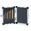 Lot 6 Forets a ailettes plaques titane, PRFEVCX6-VB