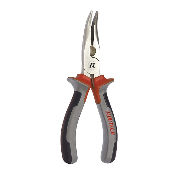 Pince bec long coudee 160 mm, PR2PBLC161SU-Lire la description