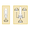 Tournevis a cliquet 65 pieces, PRTOUR65-M