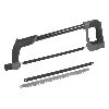 Scie metaux 30cm pro + 3 lames bois,metaux fins, metaux epais, PRSCM30PRO