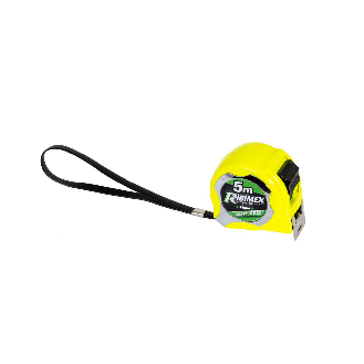 Mètre ruban autobloquant mesure 5m x 28mm à Double Sens de Lecture, PRMES05X28D-Lire la description