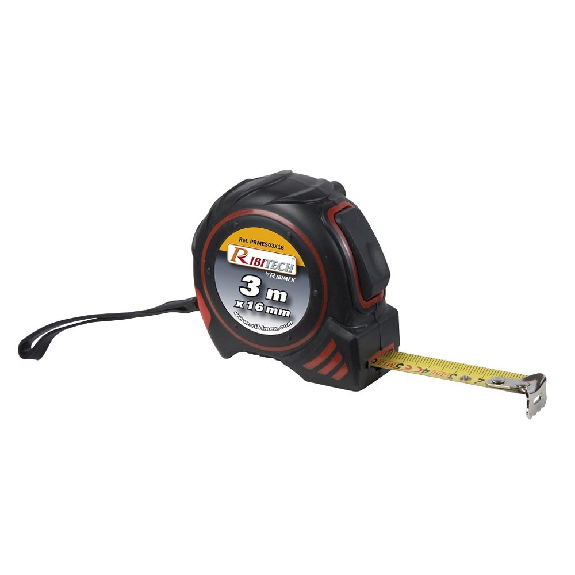 Metre ruban 3 m autobloquant, PRMES03X16-Lire la description