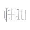 Schake Mobilzaun Profi Element ohne Haken und Ösen 3,5x2m