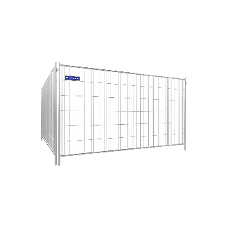 Schake Mobilzaun Profi Resistant Element mit engen Maschen 3,5x2m-Beschreibung lesen