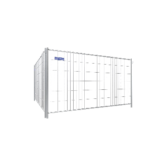 Schake Mobilzaun Light Element ohne Haken und Ösen 3,5x2m, 2,5/3,0mm Drahtstärke-Beschreibung lesen
