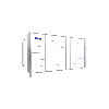 Schake Mobilzaun Standard Ausgleichselement 2,2x2m