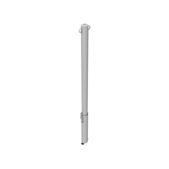 Schake Absperrpfosten herausnehmbar für Vorhängeschloss aus Stahlrohr verzinkt Ø60x2,5mm mit Stahlkappe 900mm Überflur mit 2 Ösen Schake Absperrpfosten herausnehmbar für Vorhängeschloss aus Stahlrohr verzinkt Ø60x2,5mm mit Stahlkappe 900mm Überflur mit 2 Ösen-Beschreibung lesen