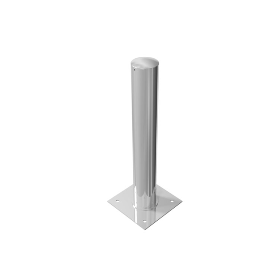 Schake Stahlrohrpoller neigbar aus Stahlrohr verzinkt Ø152x3,2mm mit Dübelplatte 1000mm Gesamtlänge Schake Stahlrohrpoller neigbar aus Stahlrohr verzinkt Ø152x3,2mm mit Dübelplatte 1000mm Gesamtlänge-Beschreibung lesen