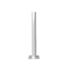 Neigbarer Stahlrohrpoller Ø152x3,2mm